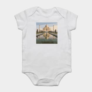 The Eternal Taj Mahal I India Monument Travel Love Story Baby Bodysuit